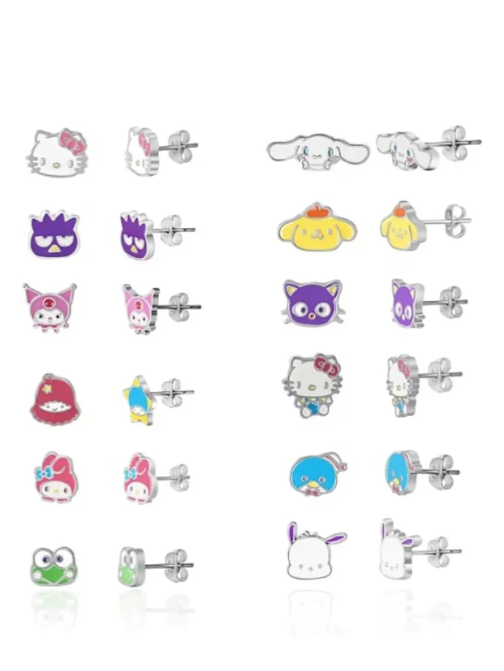 Sanrio Hello Kitty and Friends Earring Set *12 Pair*